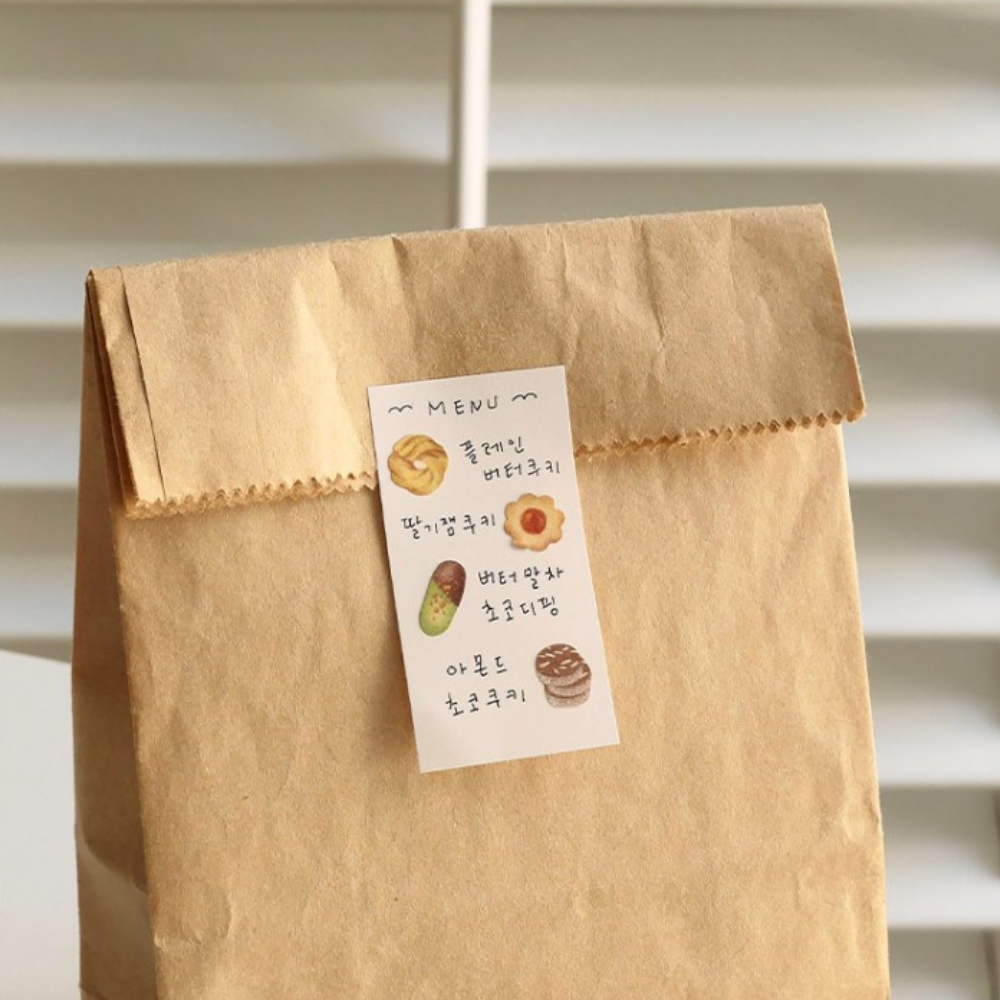 Suatelier Daily Deco Sticker - Let's Bake! — side view