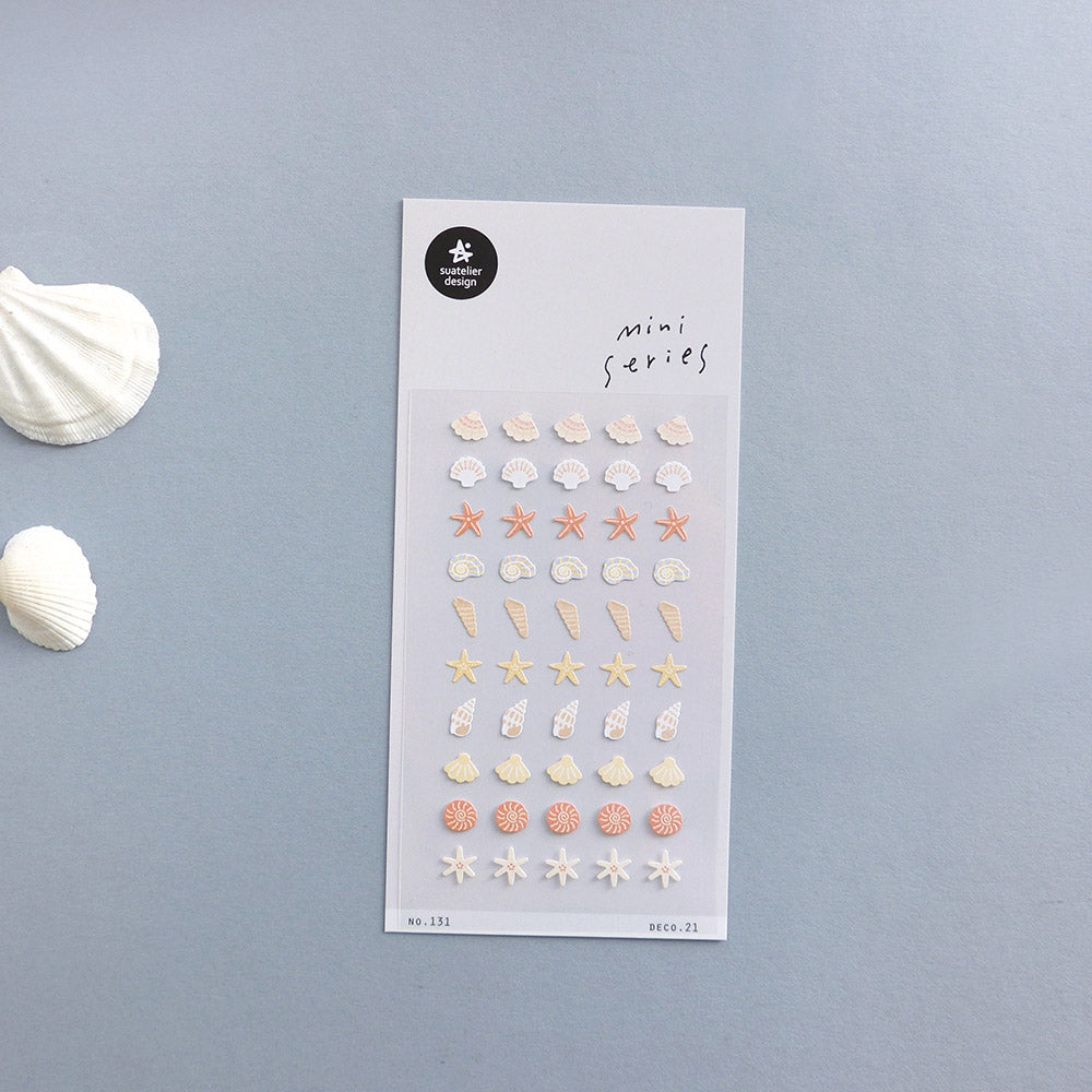 Suatelier Mini Series Sticker in Deco.21 — Suatelier decorative sticker — for journaling, planners and scrapbooking, at Cityluxe Singapore