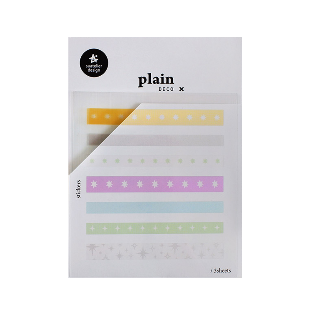 Suatelier Plain Deco Sticker - plain.83