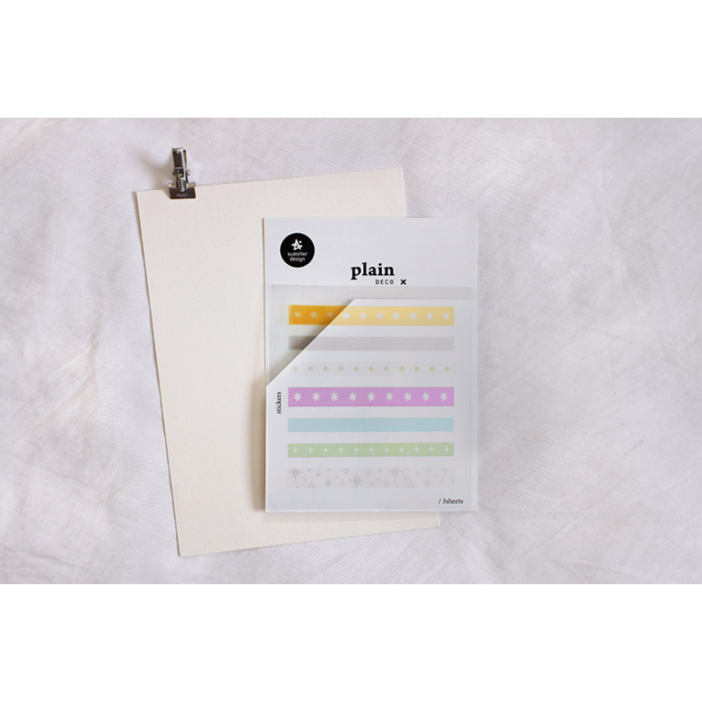 Suatelier Plain Deco Sticker - plain.83