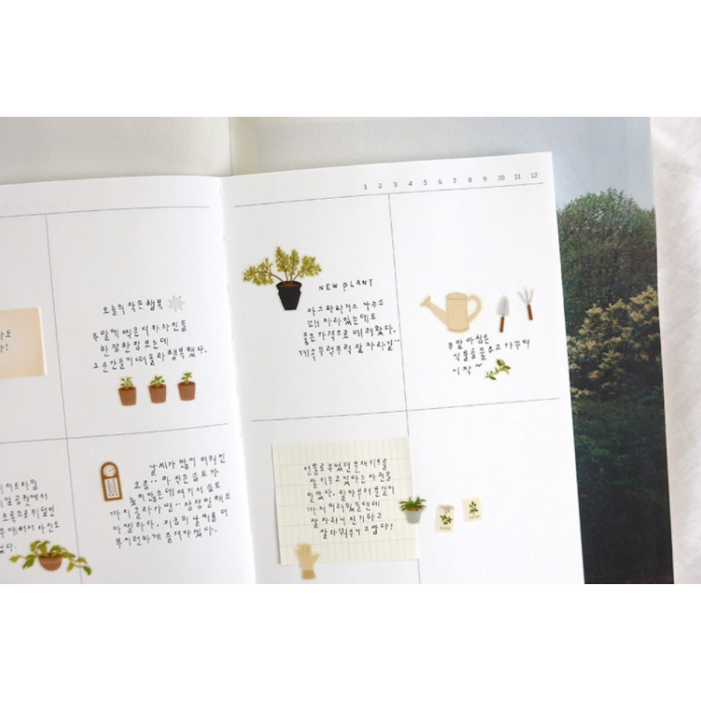 Suatelier Daily Deco Sticker - Little Plant Shop
