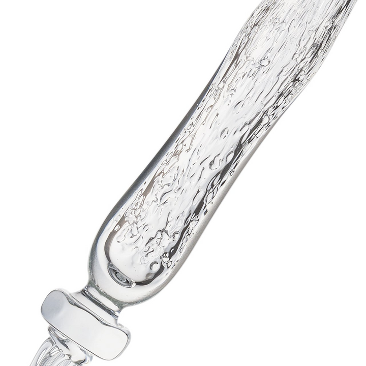 Matsubokkuri Tsubutsubu Glass Fountain Pen - Clear — with packaging