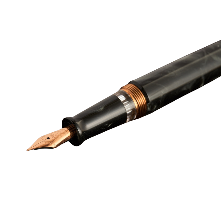 TWSBI Obsidian Fountain Pen — nib close-up