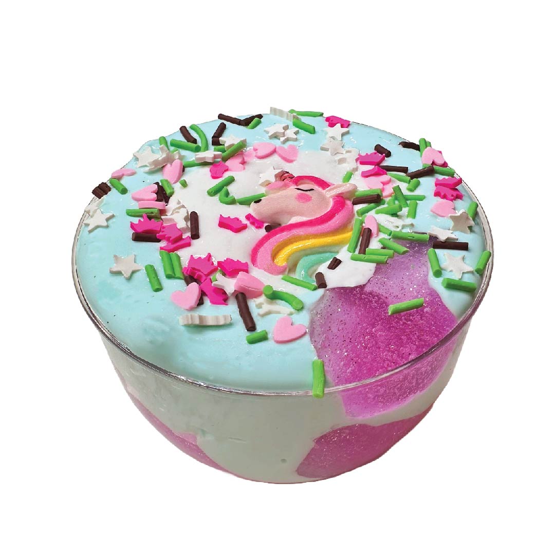 Elmer’s Slime DIY Kit - Unicorn Cotton Candy — with packaging