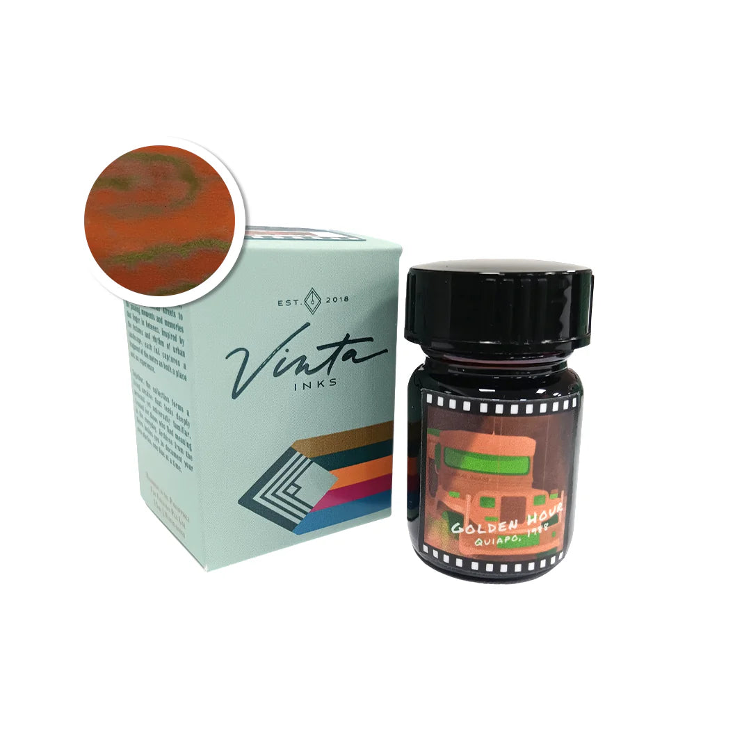 Vinta Inks 15ml Golden Hour (Quiapo 1988) — bottle front