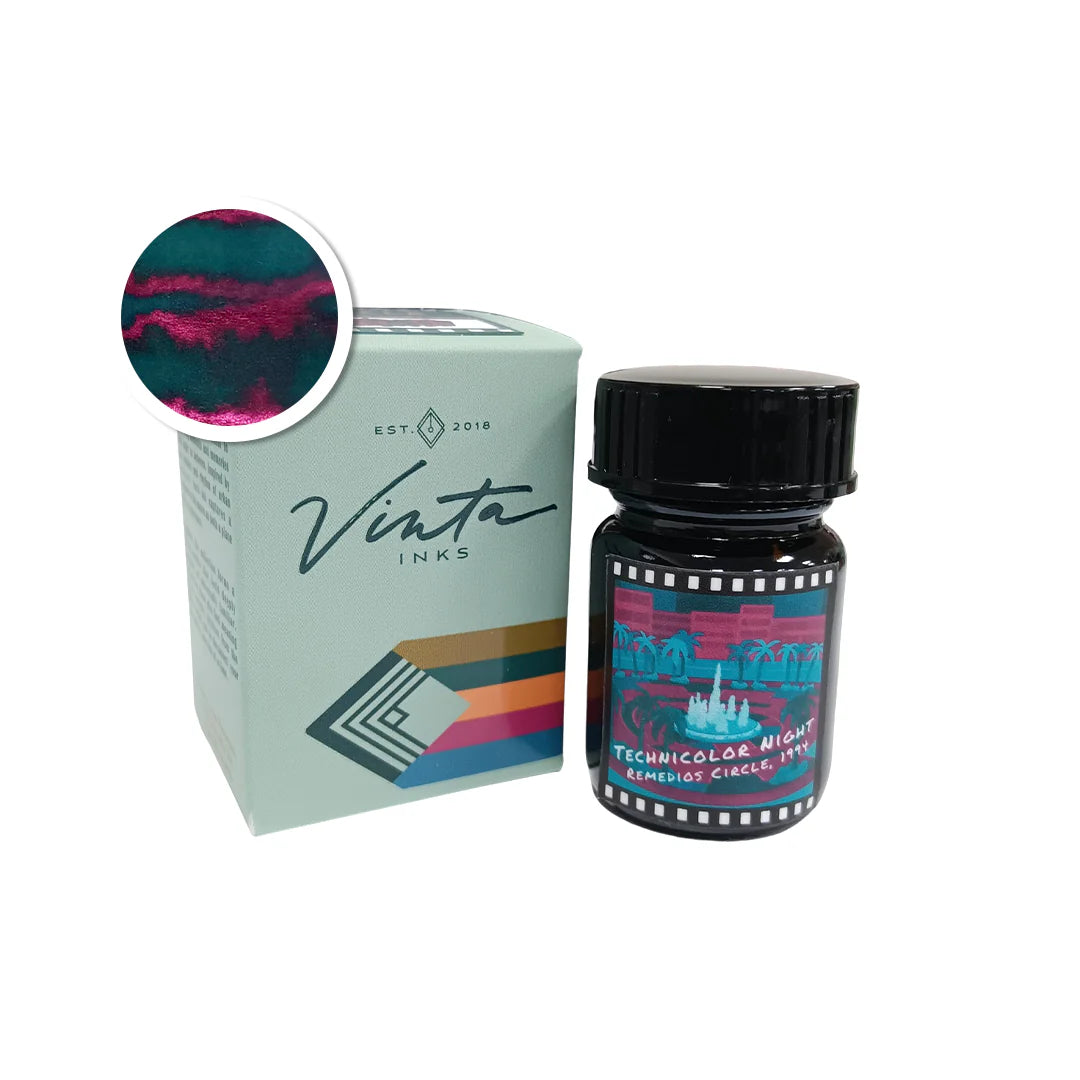 Vinta Inks 15ml Technicolor Night (Remedios Circle 1994) — bottle front