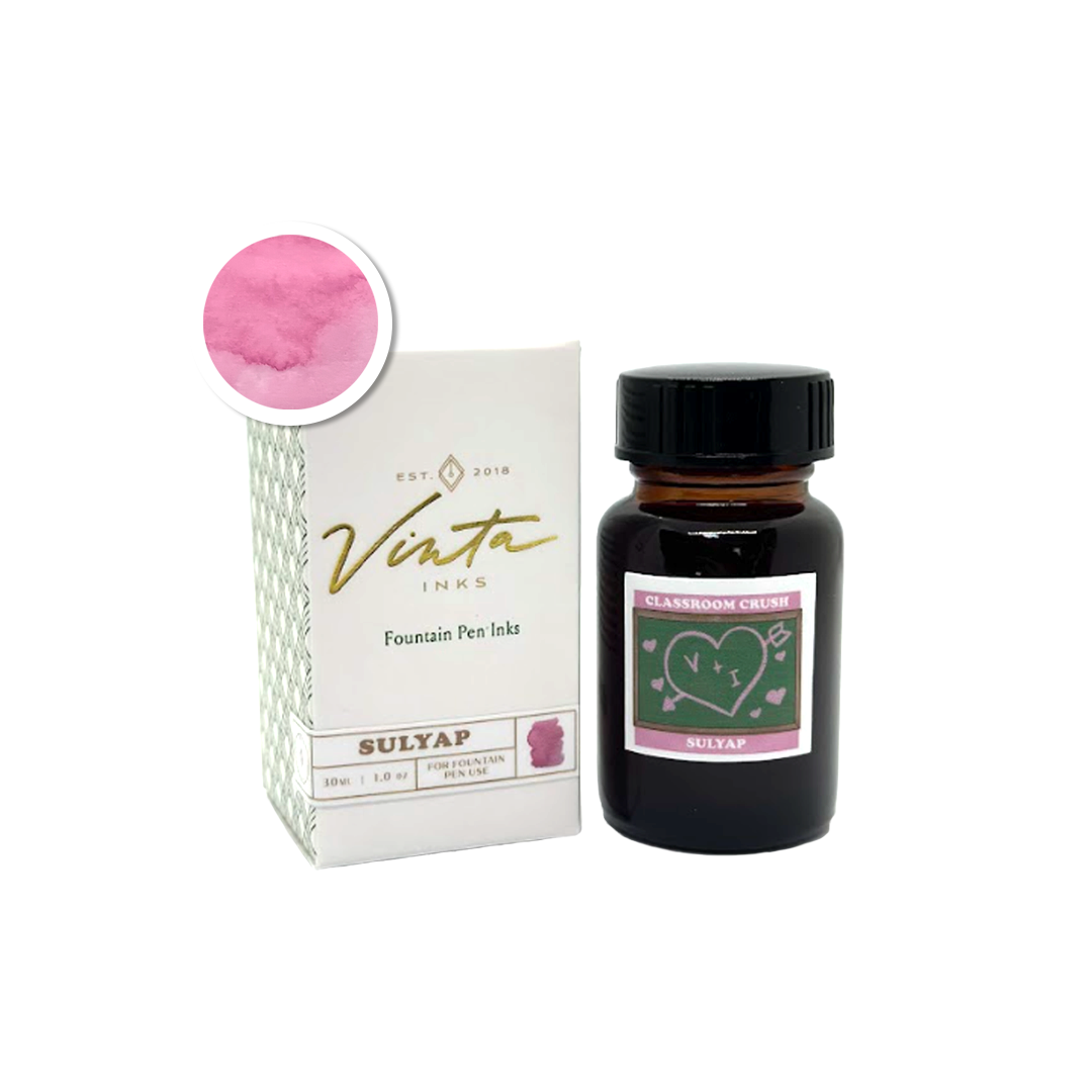 Vinta Inks Homeroom 30ml Bottled Ink - Classroom Crush [Sulyap] — bottle front