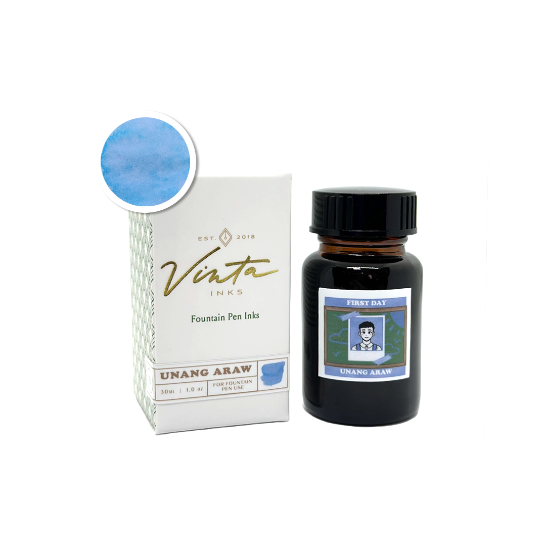 Vinta Inks Homeroom 30ml Bottled Ink - First Day [Unang Araw] — bottle front