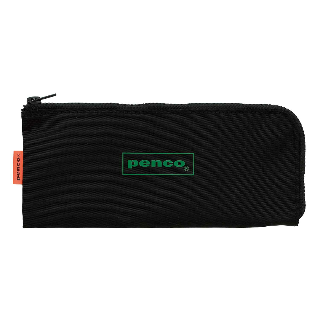 Penco Flat Pencil Case in Black — Hightide pencil — quality graphite writing pencil, at Cityluxe Singapore