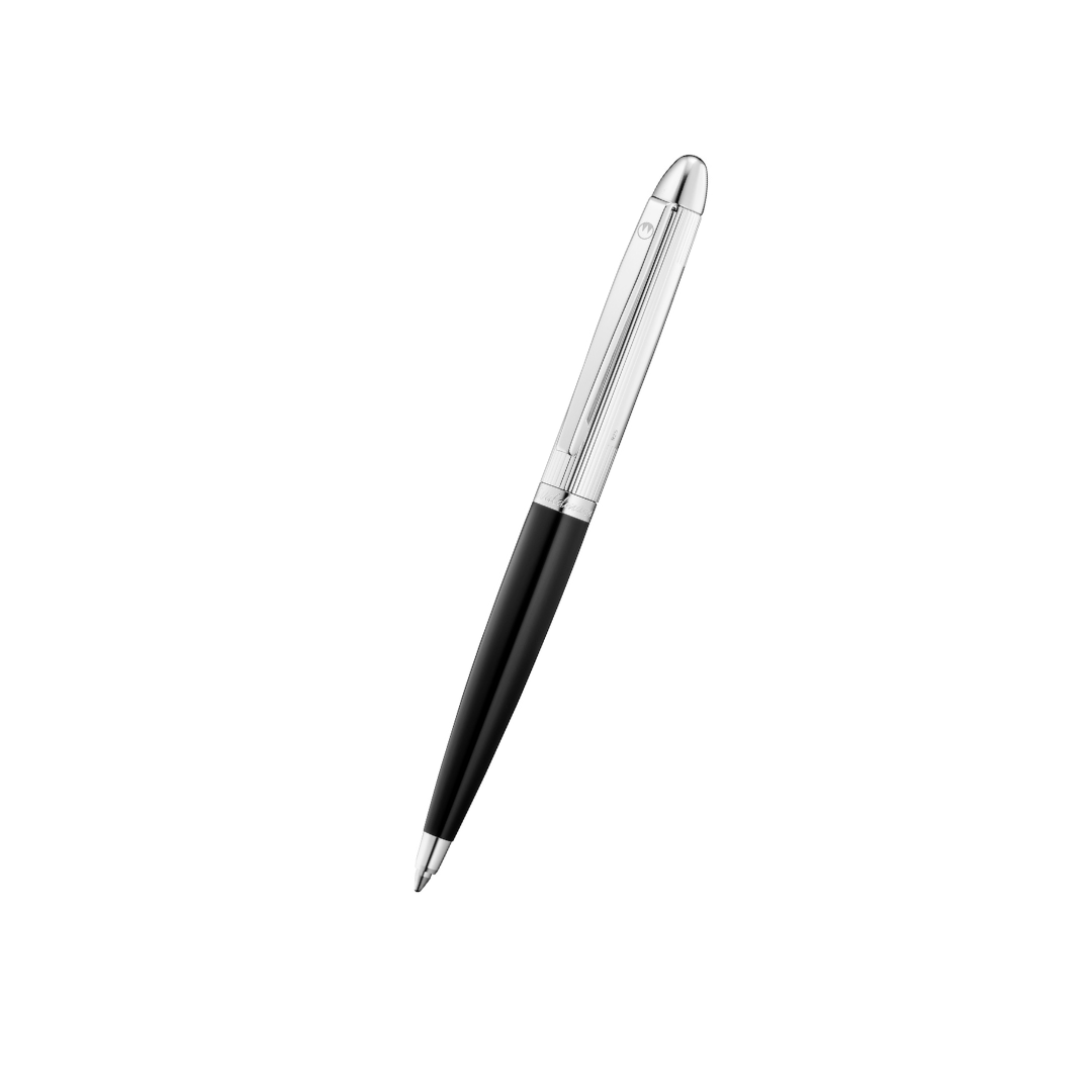 Waldmann Pocket Ballpoint Pen in Black — Waldmann ballpoint pen — reliable smooth-writing everyday pen, at Cityluxe Singapore