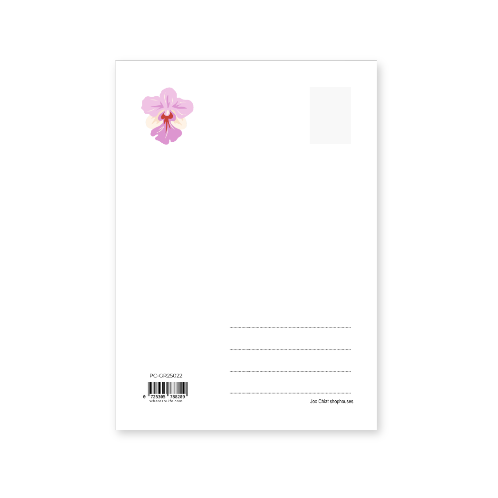 Where To Postcard - GR Joo Chiat — side view