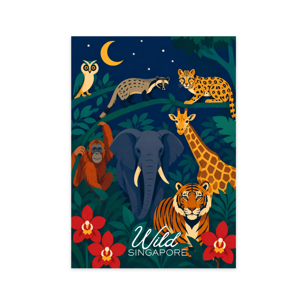 WhereTo Postcard - GR Wild SG
