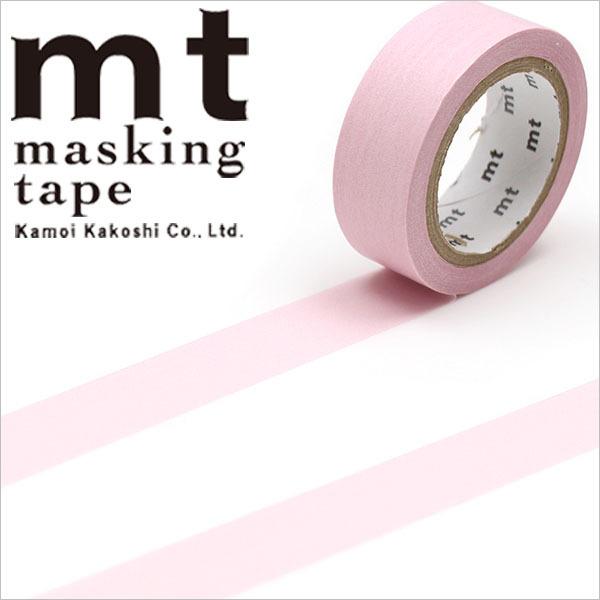 MT Basic Washi Tape Pastel Rose 7m — MT Tape washi tape — decorative Japanese paper tape for journaling and craft, at Cityluxe Singapore
