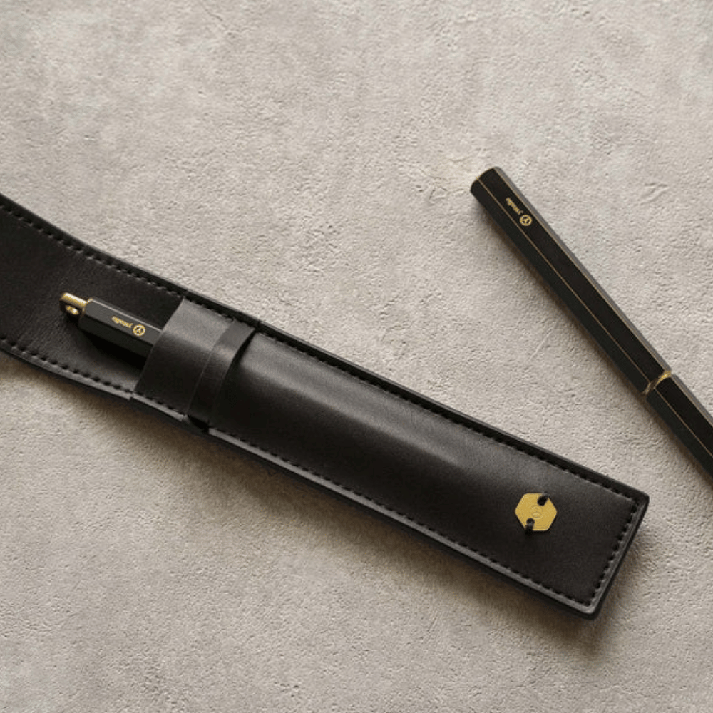 Ystudio Classic Reflect-1 Pen Pouch - Black