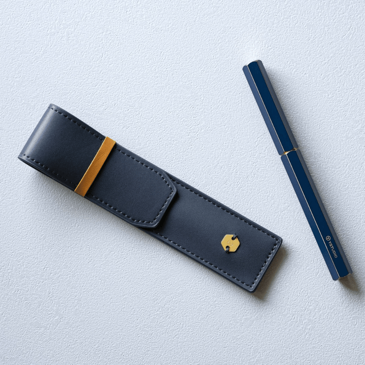 Ystudio Classic Reflect-1 Pen Pouch - Blue
