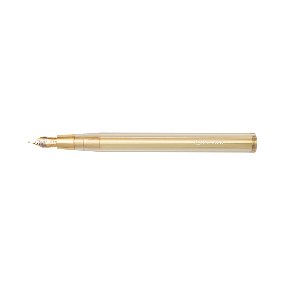 Ystudio Glamour Evolve Elemental Dip Pen - Brass Gold