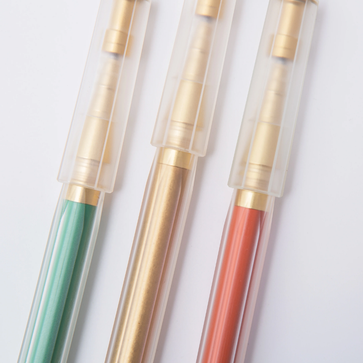 Ystudio Glamour Evolve Elemental Rollerball Pen - Clear Green