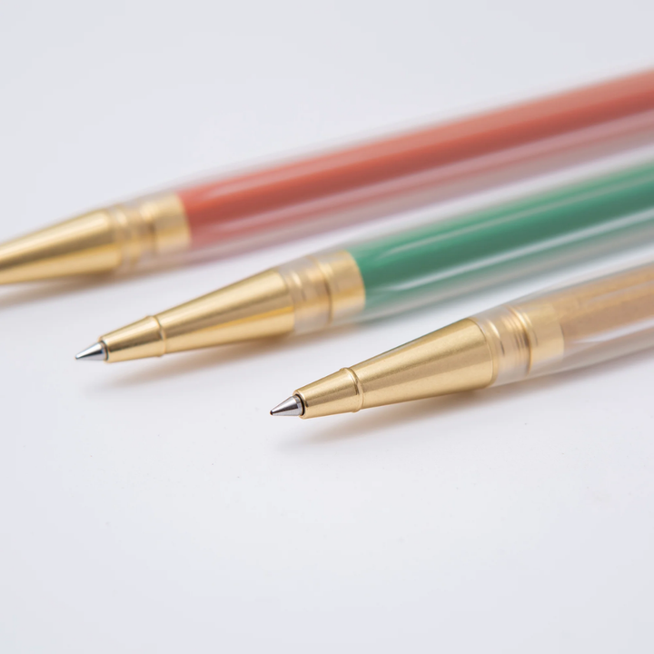 Ystudio Glamour Evolve Elemental Rollerball Pen - Clear Green