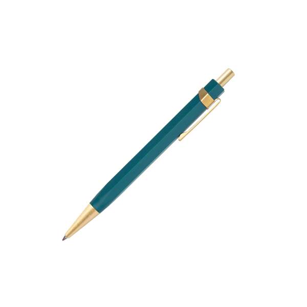 Ystudio Glamour Evolve - Ocean Sustainable Ballpoint Pen - Sea Indigo (With Clip)
