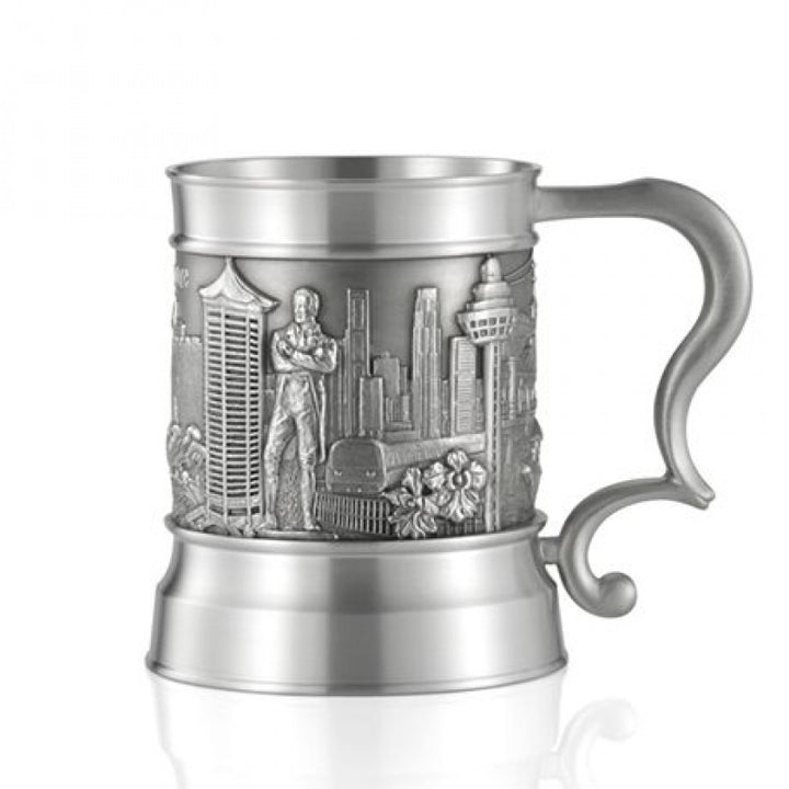 Royal Selangor Singapore Scene Tankard — bottle front
