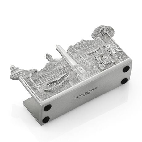 Royal Selangor Singapore Scene Card Holder — with packaging