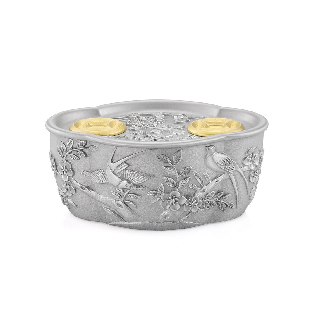 Royal Selangor Magpie Container — front view