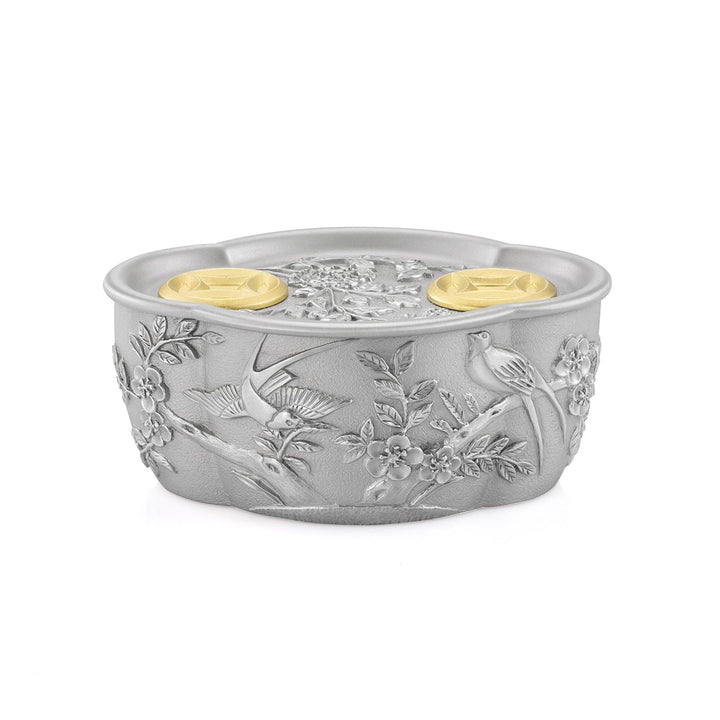 Royal Selangor Magpie Container — front view