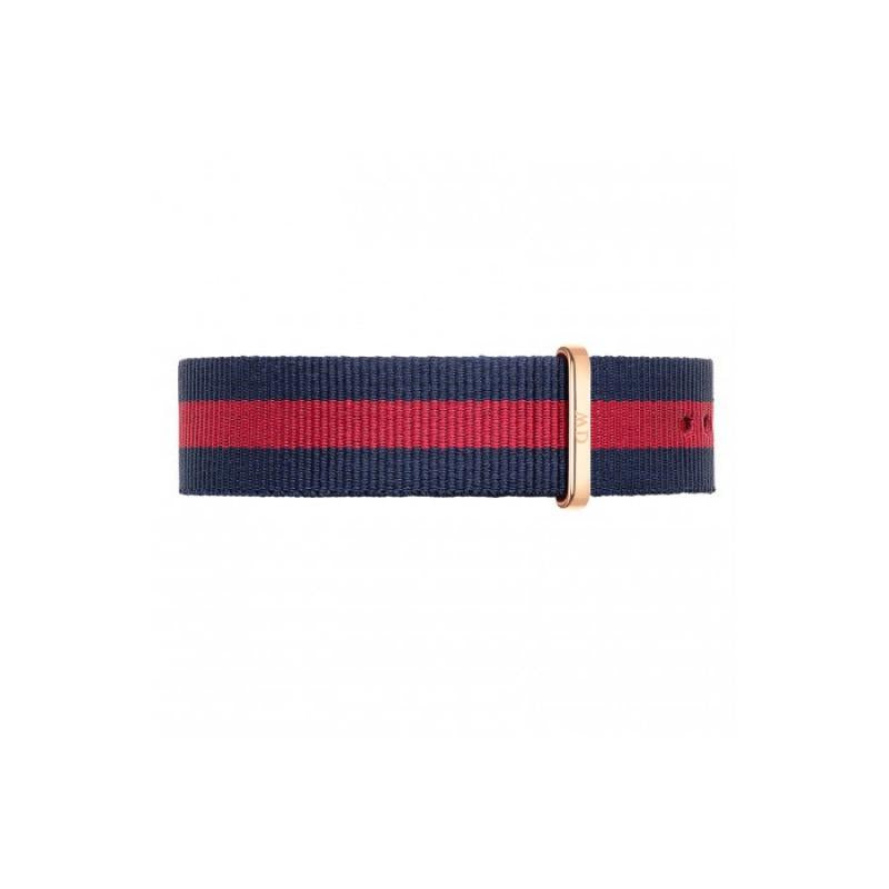 Daniel Wellington Wristband Classic Oxford 40mm Rose Gold — front view