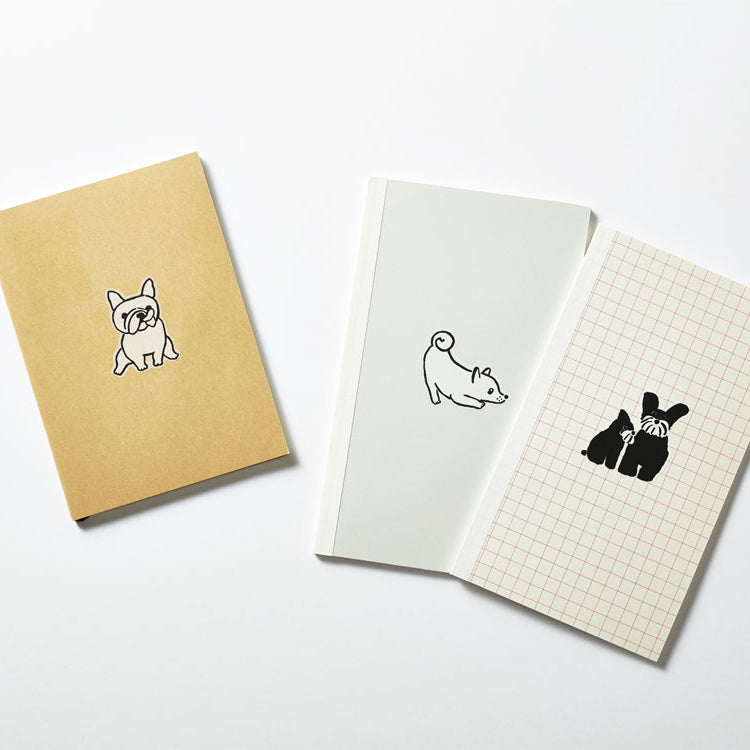 Hitotoki Large Size Sticker Dog — side view