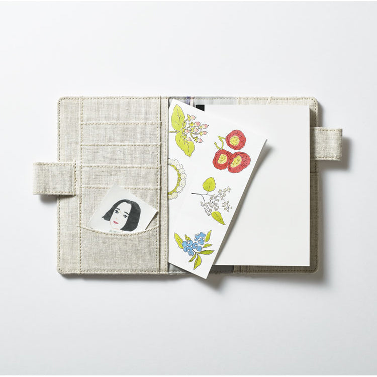 Hitotoki Large Size Sticker Flower — side view