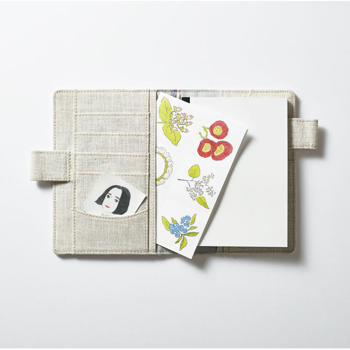 Hitotoki Large Size Sticker Flower — side view