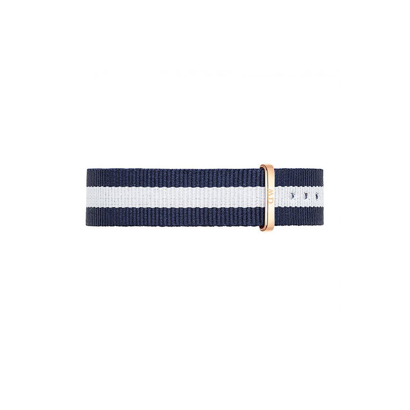 Daniel Wellington Wristband Classy Glasgow 34mm Rose Gold — front view