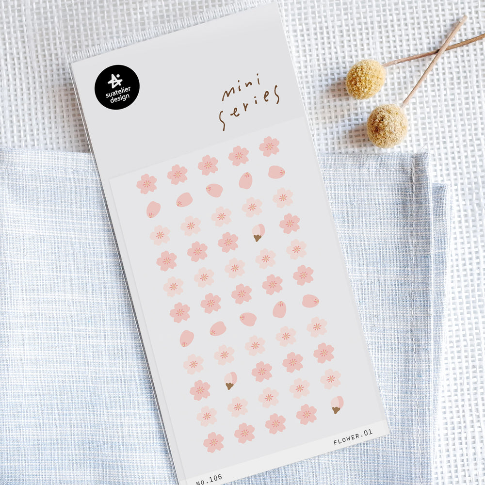 Suatelier Sticker Mini Series - Flower.01 — side view