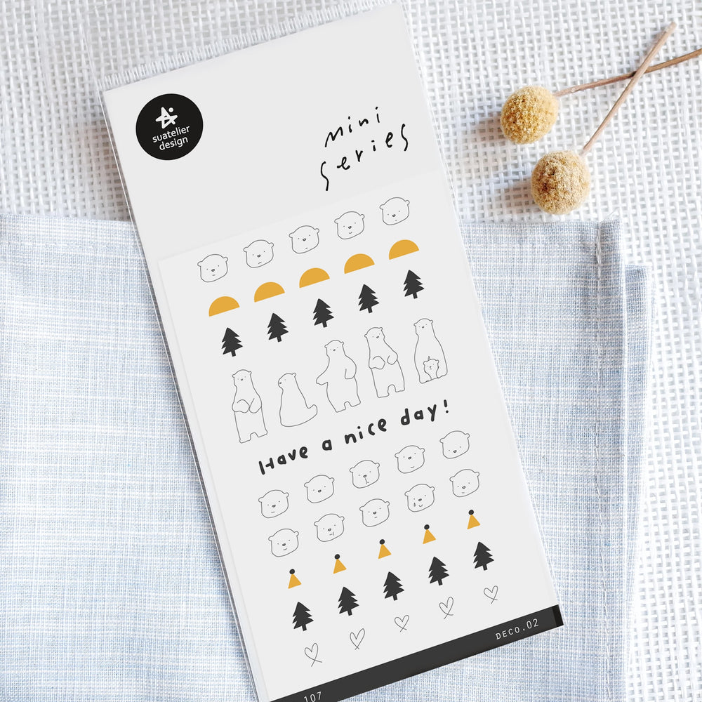 Suatelier Mini Series Sticker -  Deco.02 — side view