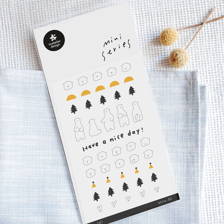 Suatelier Mini Series Sticker -  Deco.02 — side view