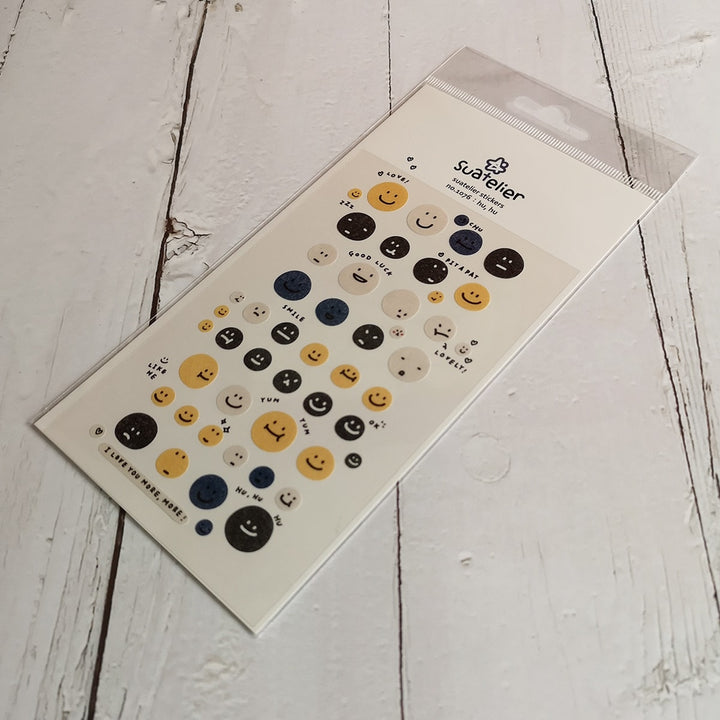 Suatelier Daily Deco Stickers -  Hu Hu sticker — detail view