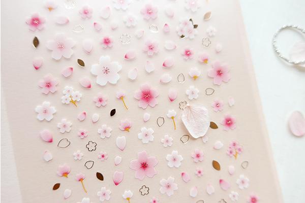 Suatelier Daily Deco Sticker - Deco Blossom sticker — side view