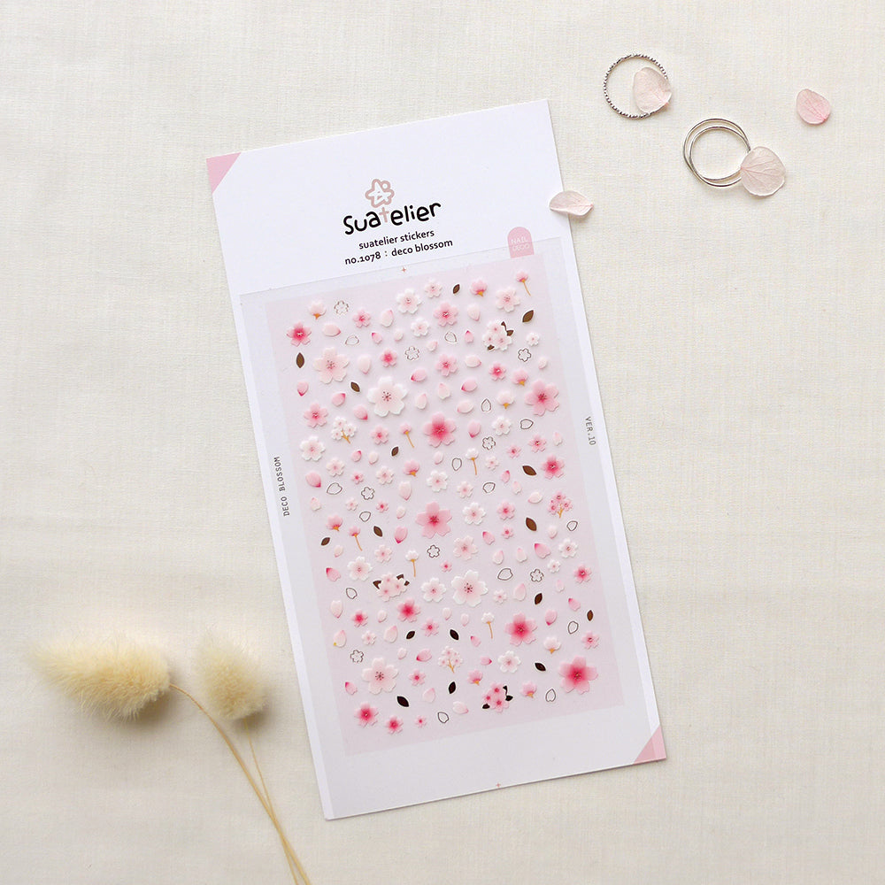 Suatelier Daily Deco Sticker - Deco Blossom sticker — front view