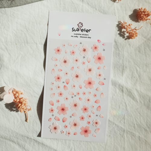 Suatelier Daily Deco Sticker - Blossom Day sticker — front view