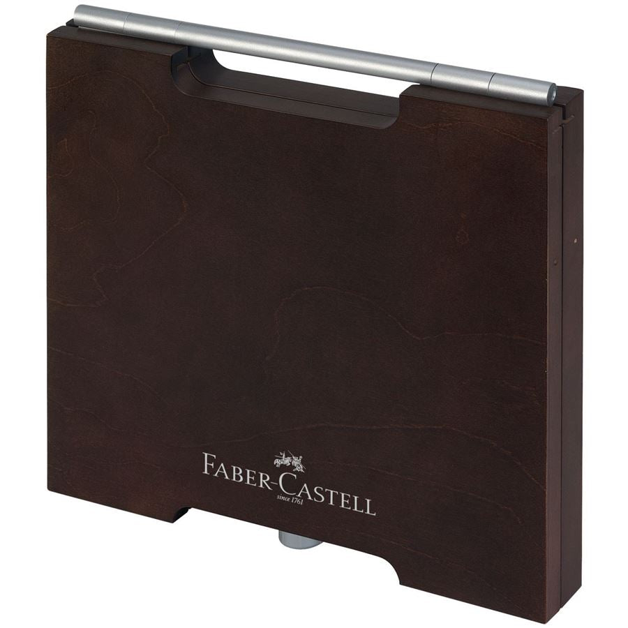 Faber-Castell Polychromos Artist Colour Pencil in Wooden Case of 72 — lead extended