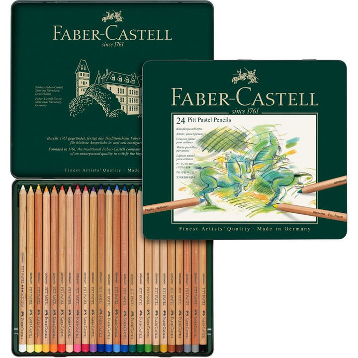 Faber-Castell PITT Pastel Pencil Set of 24 — tip detail