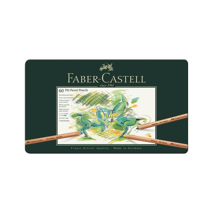Faber-Castell PITT Pastel Pencil Set of 60 — capped