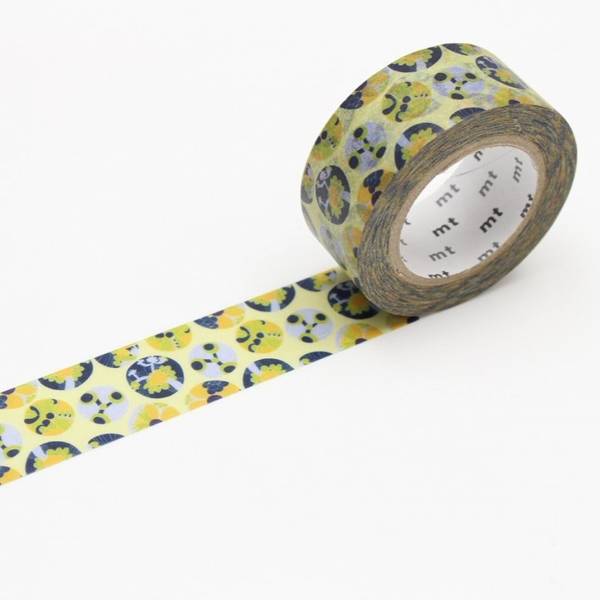MT x Lisa Larson Washi Tape - Succulent — pattern detail