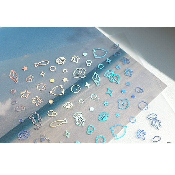 Suatelier Daily Deco Sticker - Deco Glitter Sticker — side view