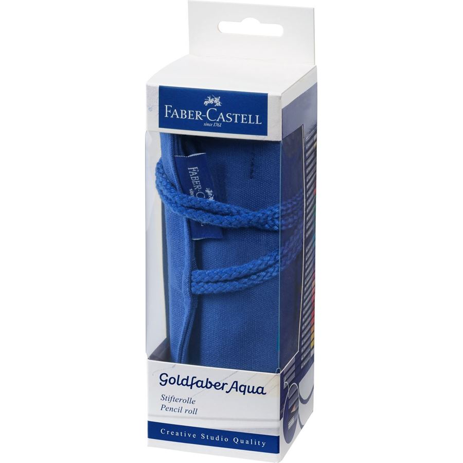 Faber-Castell Goldfaber Aqua Watercolour Pencil Roll — capped