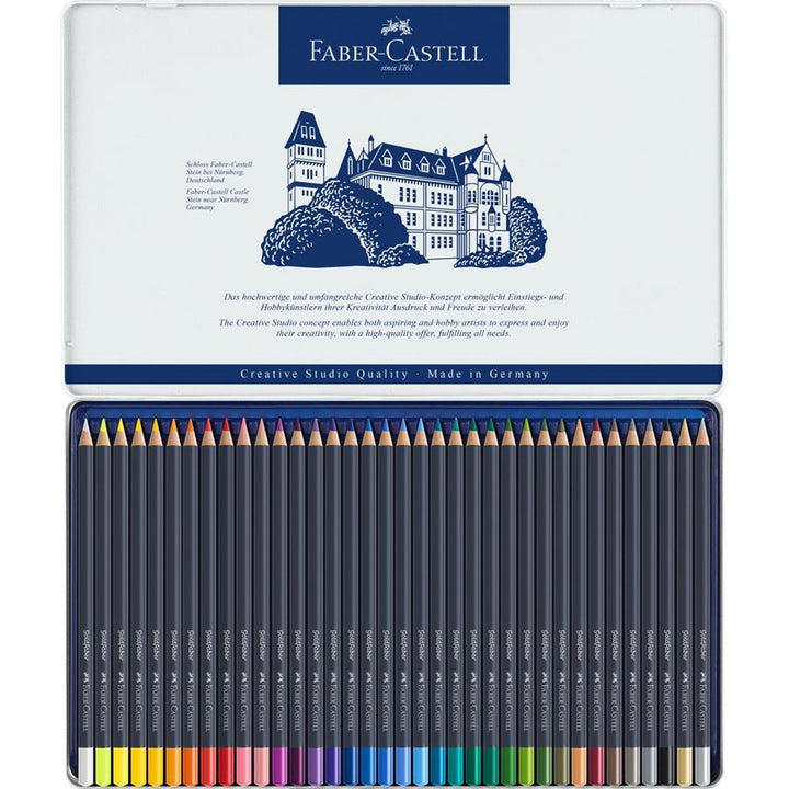 Faber-Castell Goldfaber Colour Pencil Tin of 36 — lead extended