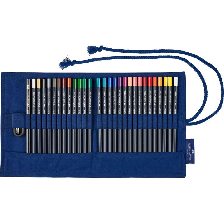 Faber-Castell Goldfaber Colour Pencil Roll — lead extended