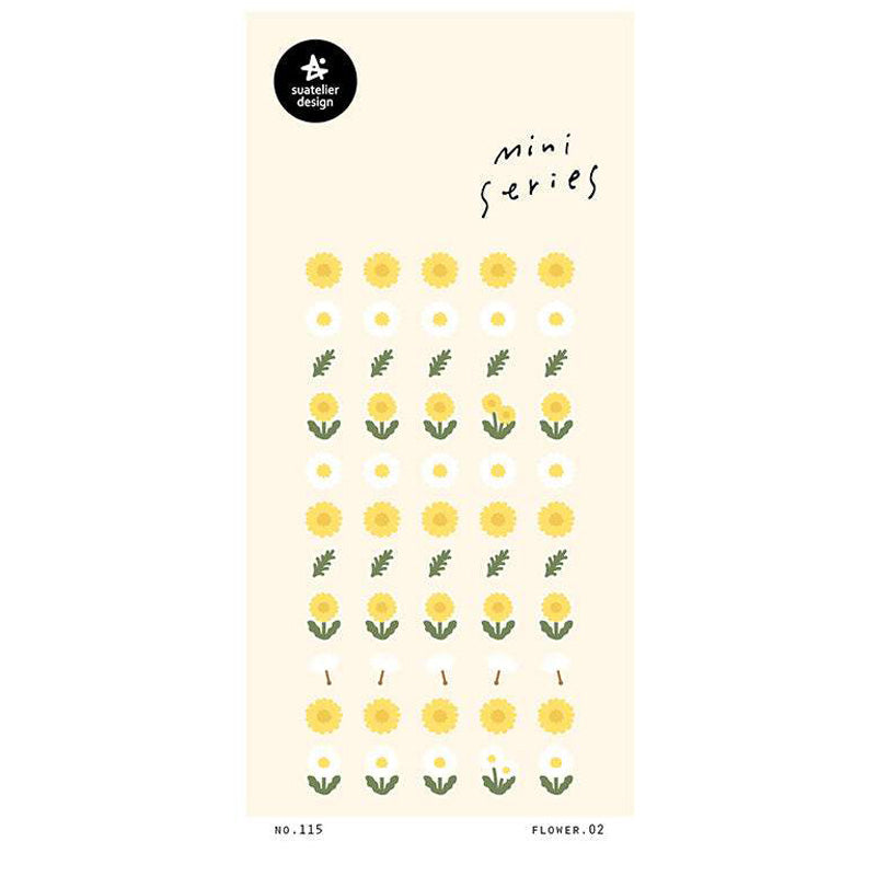 Suatelier Mini Series - Flower .02 (Yellow) — front view