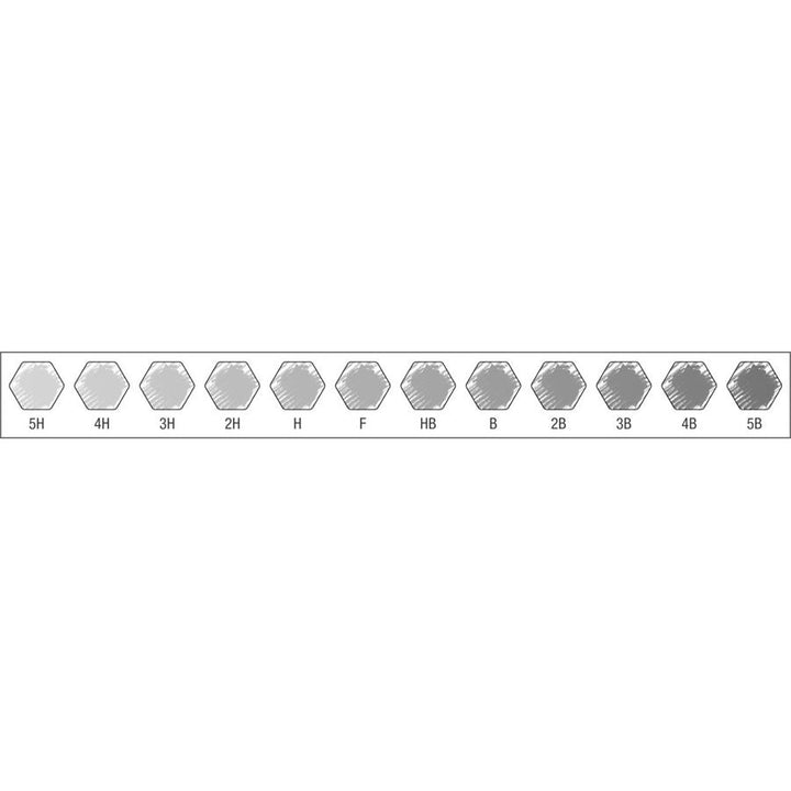 Faber-Castell Castell 9000 Graphite Pencil Design Set of 12 — with packaging