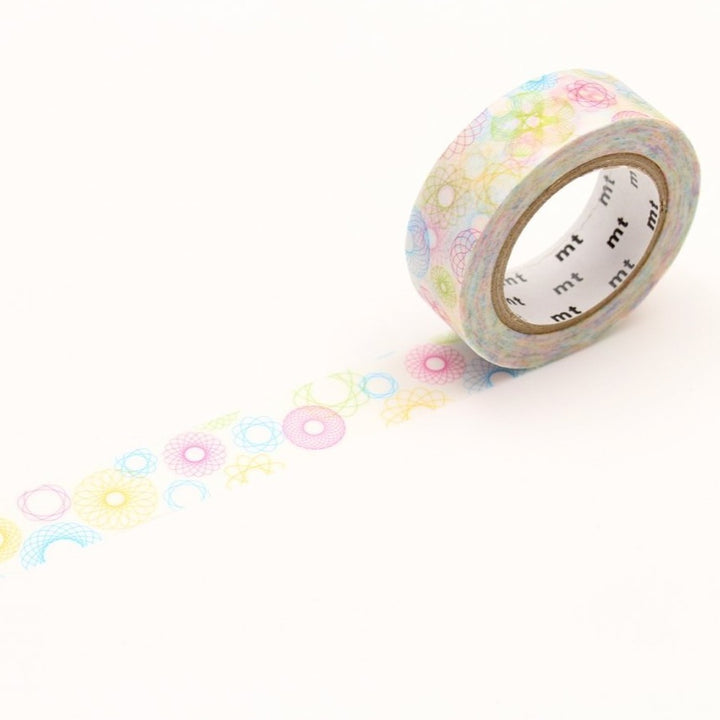 MT EX Washi Tape Spirograph — roll front